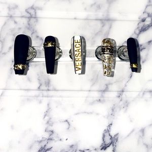 Versace Inspired Press on Nails